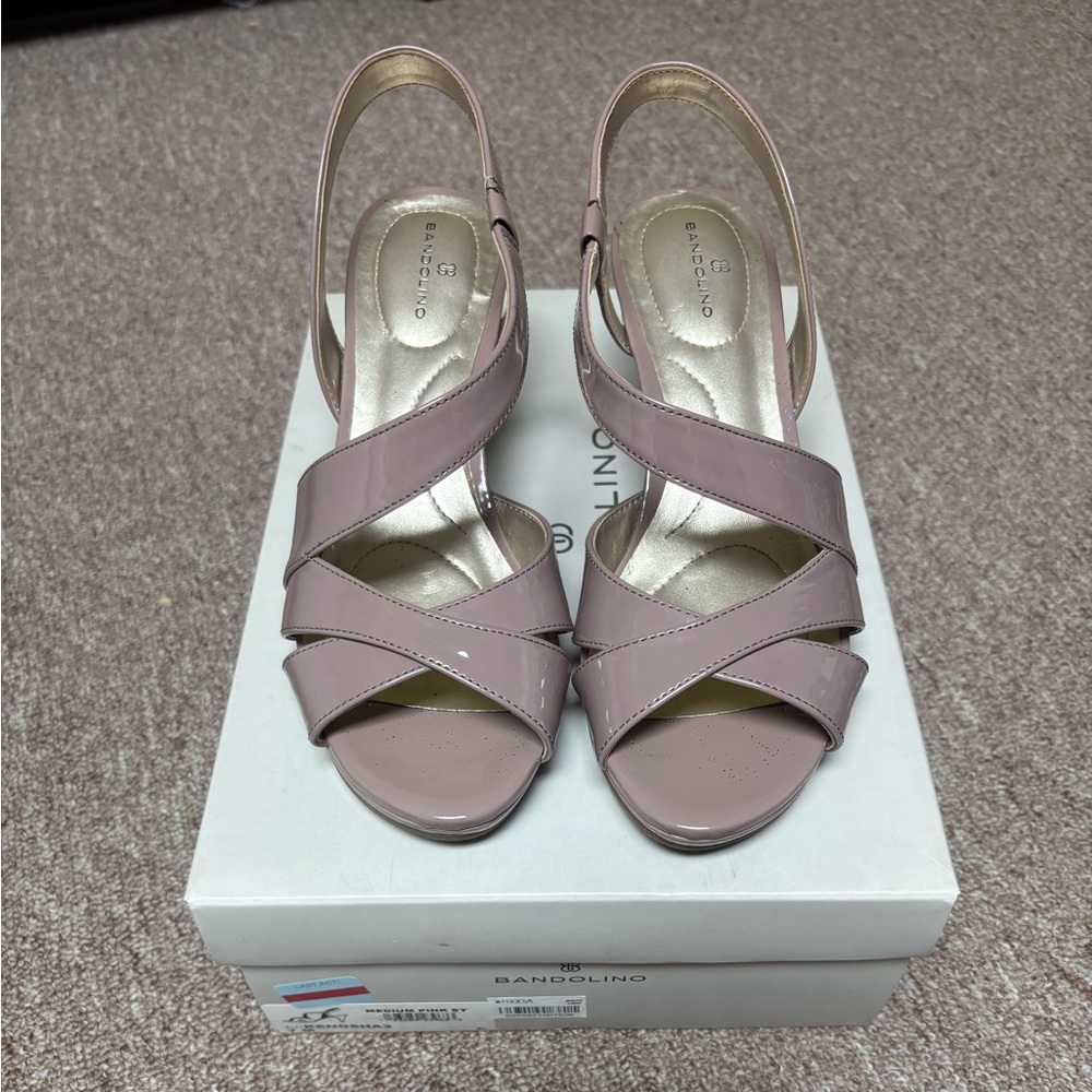 Bandolino Women's Mauve Strappy Sandals